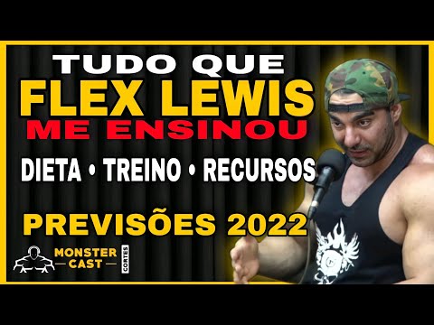 O QUE BRANDÃO APRENDEU COM O 7X MR. OLYMPIA FLEX LEWIS ! Rafael Brandão