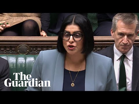 Home secretary Shabana Mahmood sets out tougher immigration rules – watch live