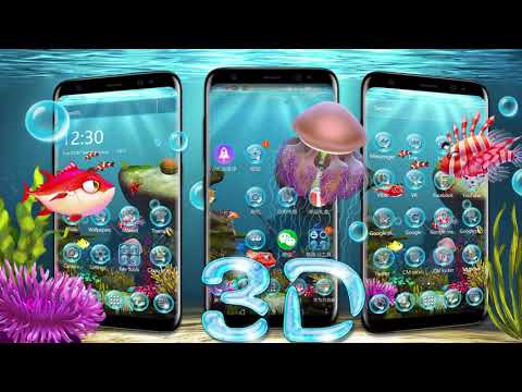 Sea world 3D Fish Theme Video