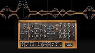 Video thumbnail for Moog Minimoog Plug-In Sound Examples | UAD Instruments by Universal Audio