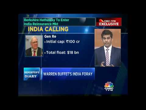 CNBC-TV18 EXCLUSIVE: Berkshire Hathaway To Enter India Reinsurance Mkt