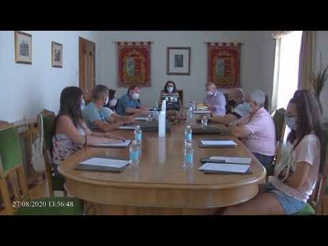 Directo: Pleno del Ayuntamiento de San Leonardo (27-08-2020)