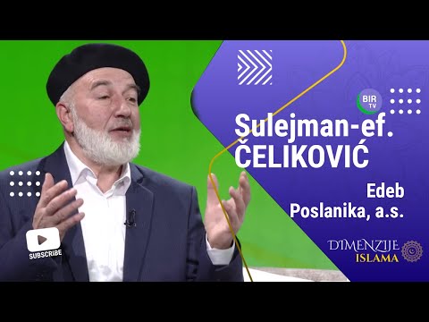 DIMENZIJE ISLAMA - Šta kaže h. Aiša - Kakav je bio Poslanik, a.s? - Sulejman-ef. Čeliković