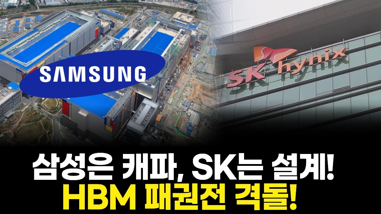 삼성은 캐파, SK는 설계! HBM 패권전 격돌!