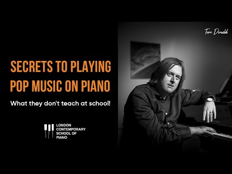 Secrets For Playing Pop Music On Piano - YouTube