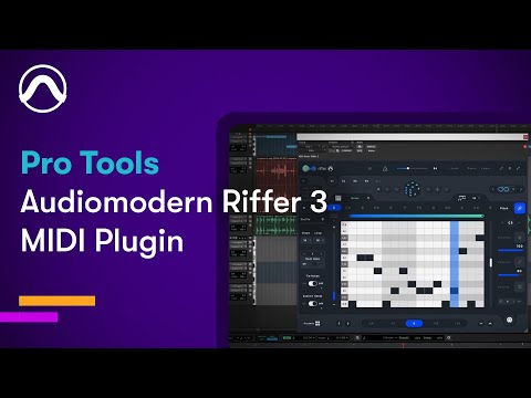 Audiomodern Riffer 3 MIDI-Plugin – Pro Tools