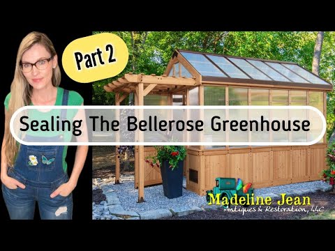 Sealing The Bellerose Greenhouse by Backyard Discovery - PART 2