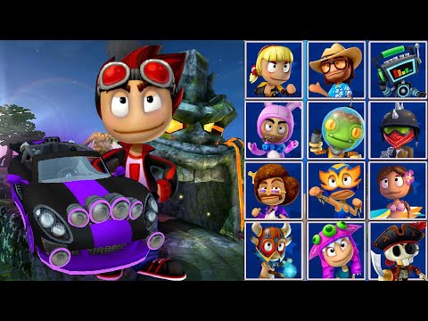 Rez Drive Gran Corsa Vs All Bosses Challenge | Beach Buggy Racing 2 IA