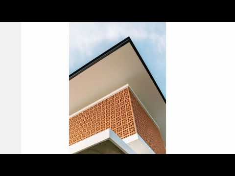 JUBIN CANTIK - Breeze Block (DELLA)! Terracotta Breeze Blocks are produced of 100% natural clay.