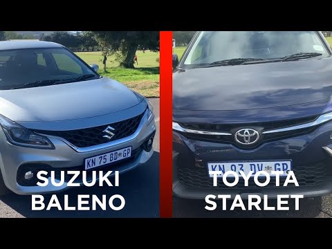 Suzuki Baleno vs Toyota Starlet | Which one is better value for money? Review of the new 2022 models