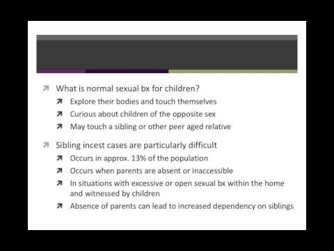 (6) Juvenile Sex Offenders