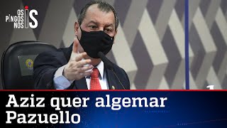 Omar Aziz mostra face autoritária e fala em prender Pazuello
