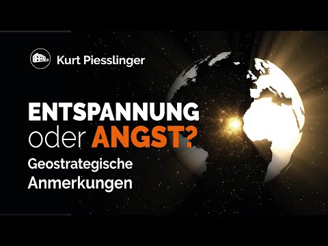 Entspannung oder Angst? - Kurt Piesslinger
