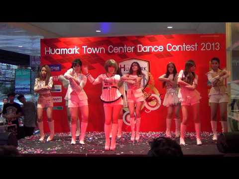 130518 Girlish cover Girls' Generation @Huamark Town Center Cover Dance Contest 2013