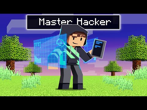 Playing As A MASTER HACKER In Minecraft!