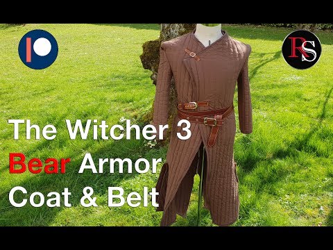 The Witcher - Bear Armor Part I - Coat & Belt - The Witcher 3: Wild Hunt Video