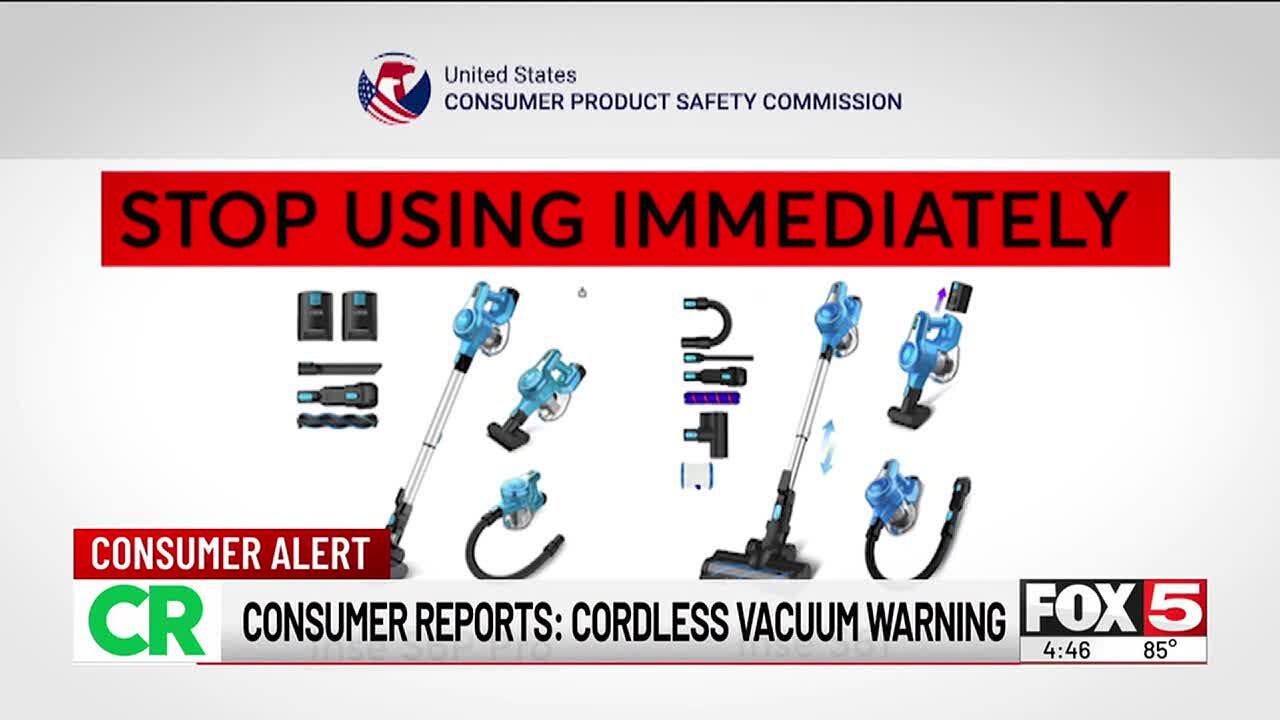 Consumer Reports: Cordless vacuum warning