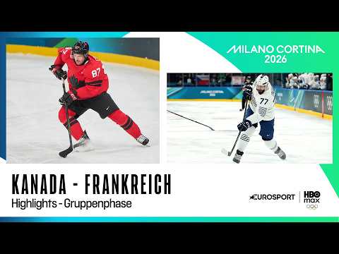 Group stage Canada - France | Highlights (German) | 2026 Olympics | Ice hockey | Men