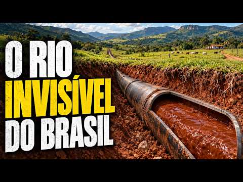 O que corre por esse tubo de 529 km debaixo do Brasil?