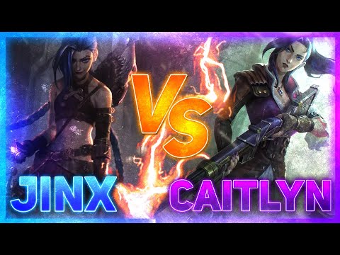 Jinx VS Caitlyn - Who Is Arcane's Best Shooter? | League of Legends