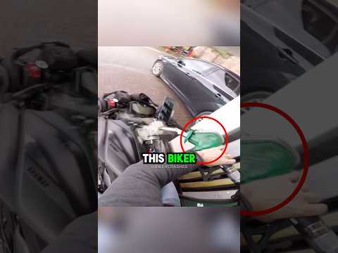 Biker vs Employee 😱 Credit @QSGPRODUCTIONS1