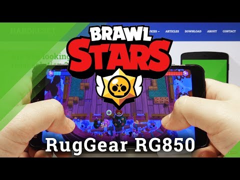 How Works Brawl Stars on RugGear RG850 – Game Test Checkup