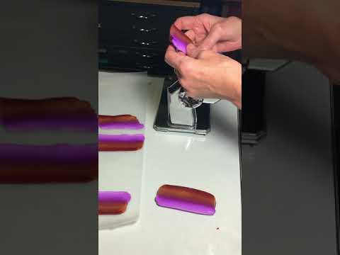 Bonnie Bishoff Polymer Clay Color Blends and Marquetry