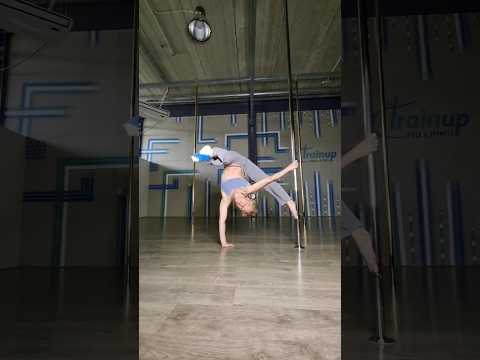 TRANSICIÓN CON HANDSTAND EN BARRA III #polehandstand#poledance#poletransitions#poletrick