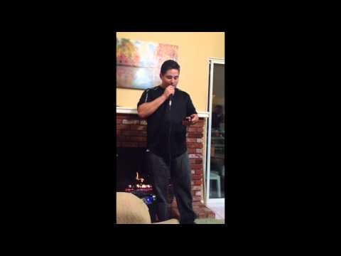 Noah singing to Melinda. UNFORGETTABLE