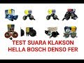 TEST SUARA 8 KLAKSON MOBIL TERBAIK Ferrari Variasi Surabaya