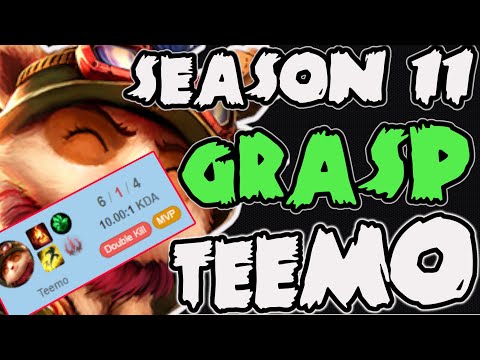 TEEMO vs JAX TOPLANE -  GRASP OF UNDYING TEEMO SEASON 11 IS BUSTED -  League of Legends Ranked #269