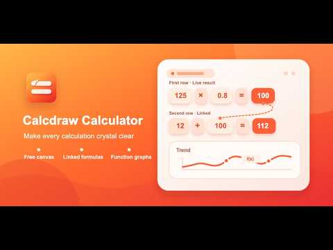 Calcdraw: Canvas Calculator video thumbnail