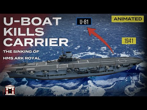 HMS Ark Royal’s Final Voyage, 1941: A Royal Navy Carrier in Peril - Animated