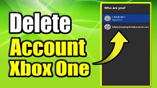 How to Delete User Account On Xbox One and remove Profiles! (Fast Method!)