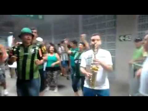 "Saida da Barra Una no jogo America x Vitoria" Barra: Barra Una • Club: América Mineiro • País: Brasil