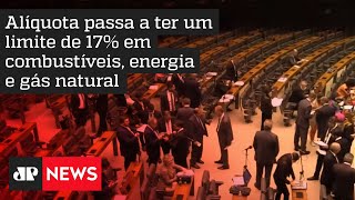 Câmara aprova texto-base de projeto que limita ICMS de combustíveis e energia elétrica