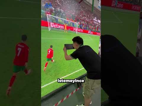 RONALDO'NUN PENALTI ANINDAKİ TV ARIZI! ⚽😱