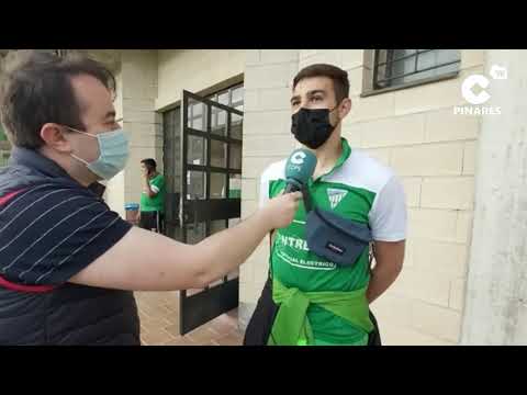 Entrevista a Álvaro Manteca, portero de la CD Cebrereña, tras la victoria frente al CD Peñaranda