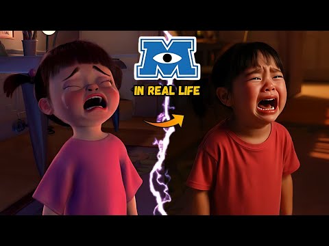 MONSTERS Inc. in REAL LIFE | AI Human Transformations (AI Remake)