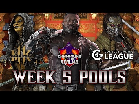 Champions of the Realms: Week 5 POOLS - Tournament Matches - MK11