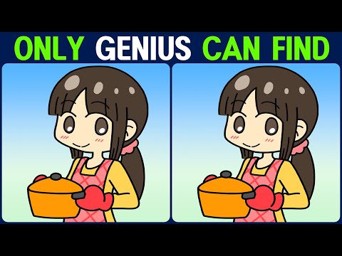 【Find the Difference】 Can you find them all?