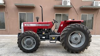 MF375 4WD 75HP Tractor - Afmah Pvt Ltd