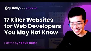 17 Killer Websites for Web Developers you May Not Know | @CSDojo