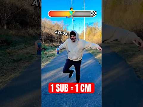 Por cada suscripción CORRO 1 CENTIMETRO 🏃‍♂️💥
