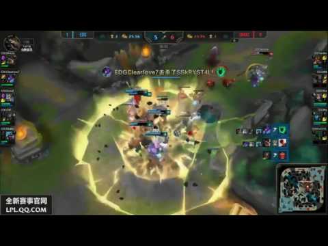 Highlights EDG vs SS - LPL Summer 2017 - Game 2