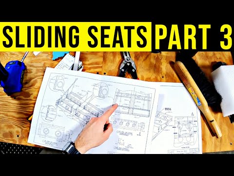 How to Install Adjustable Sliding Seat Kit PART 3 - Zenith 750 Cruzer Kit Airplane