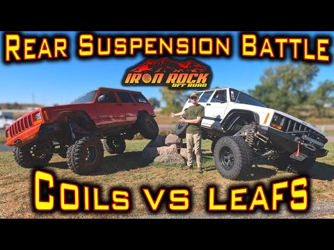 XJ Leaf Springs vs Coil Conversion - XJ Rear Suspension Showdown!