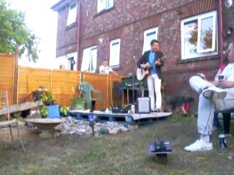 Dan Donnelly - back garden gig at St. Helens