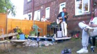 Dan Donnelly - back garden gig at St. Helens