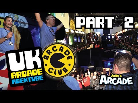 Amazing Arcade Club Tour - Bury UK! Nintendo Sky Skipper Reveal Arcade Adventure Part 2
